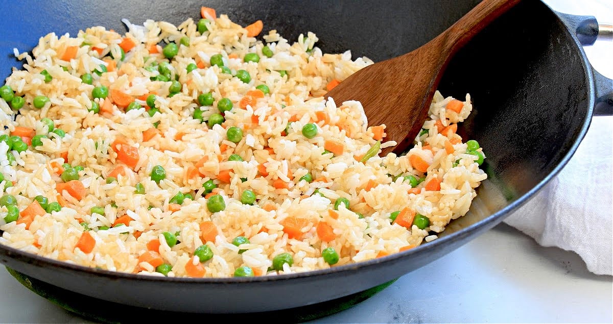 Vegetable Fried Rice ~ Vegan Recipe ~ This Wife Cooks™