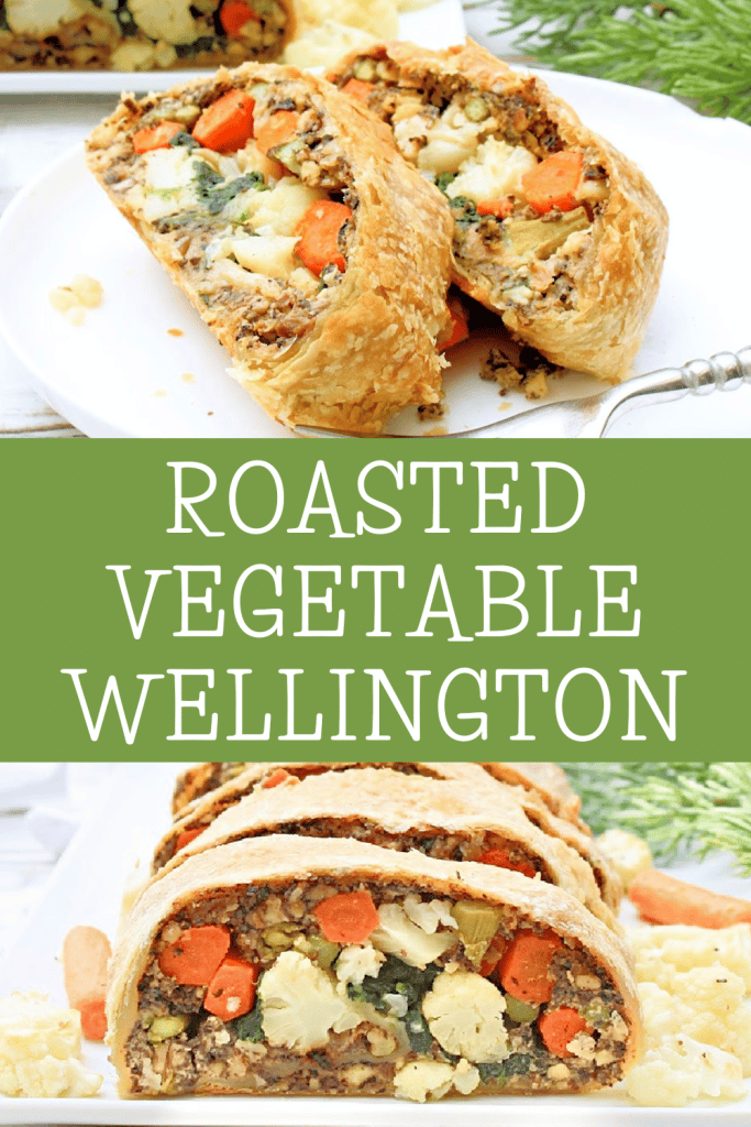 Roasted Vegetable Wellington ~ Make room on the holiday table for this hearty and flavorful veggie roast!!