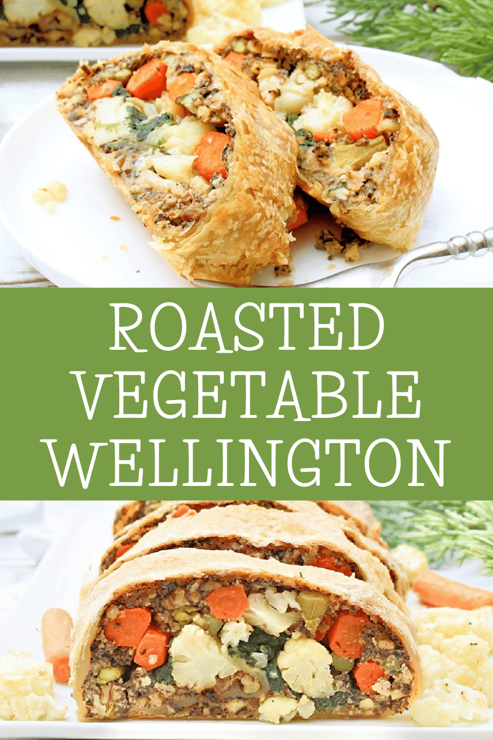Roasted Vegetable Wellington ~ Make room on the holiday table for this hearty and flavorful veggie roast!!  via @thiswifecooks