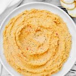 Pumpkin Hummus Recipe ~ Homemade pumpkin hummus is easy to make and loaded with smoky, savory autumn flavors with a spicy kick!