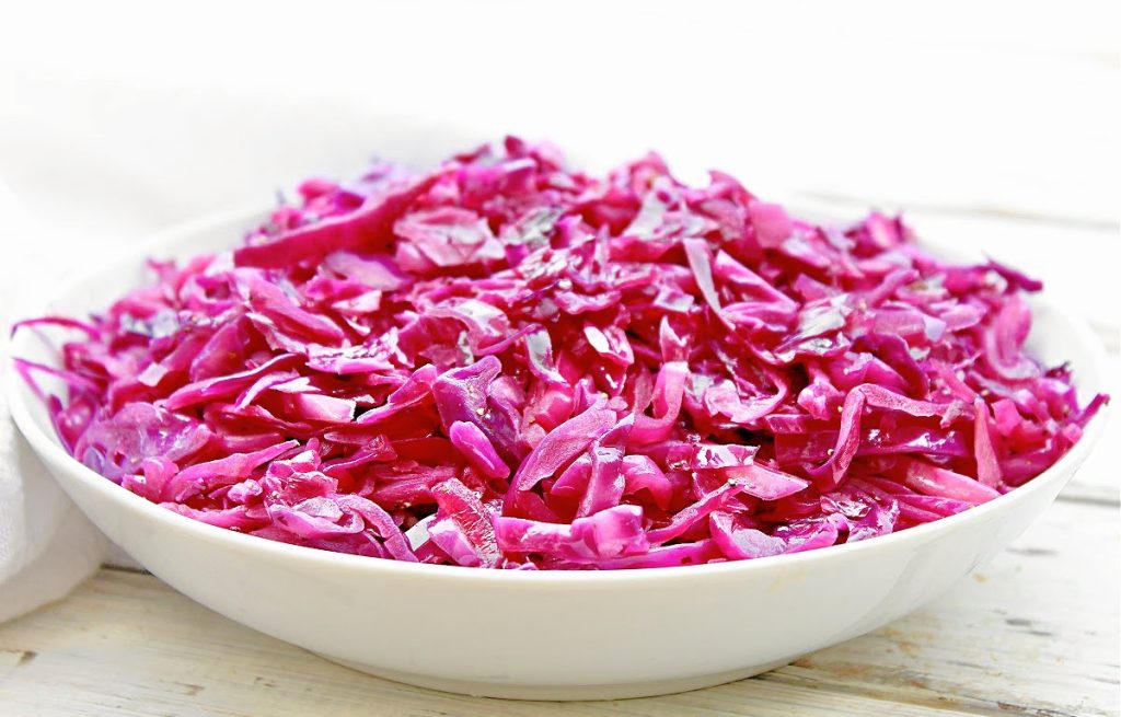 Braised Red Cabbage Recipe ~ A vibrant, tangy and sweet, European-inspired side dish that's easy and versatile!