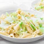 Cabbage and Noodles (Haluski) ~ This traditional Hungarian and Polish comfort food dish, also known as Pennsylvania Haluski, is easy to make with budget-friendly ingredients. So simple and satisfying!