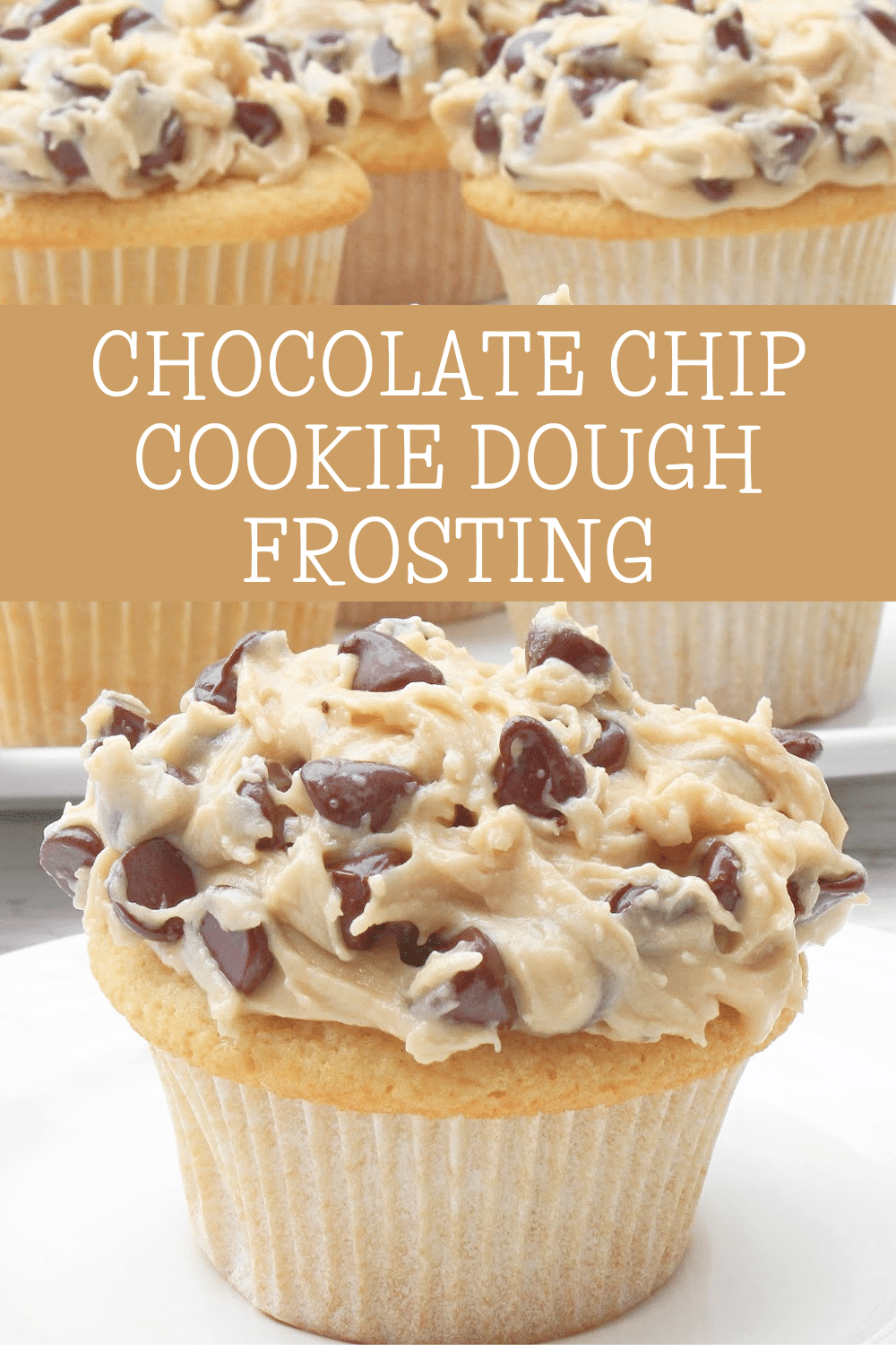 Chocolate Chip Cookie Dough Frosting Recipe ~
Everything you love about chocolate chip cookie dough in a rich, creamy, and spreadable frosting! via @thiswifecooks