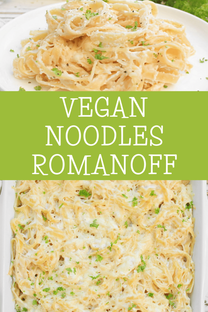 Noodles Romanoff ~ This modern spin on an old-school classic is rich, creamy, and ready to serve in about 35 minutes!