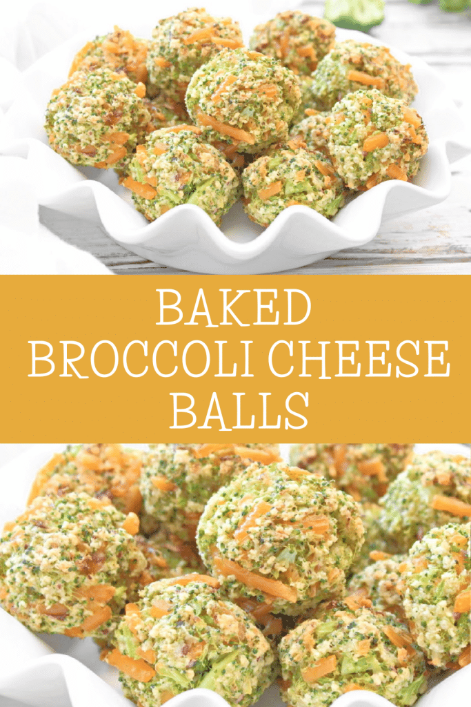 Baked Broccoli Cheese Bites ~The classic flavors of broccoli and cheddar rolled into perfectly portioned bites. Vegan recipe.