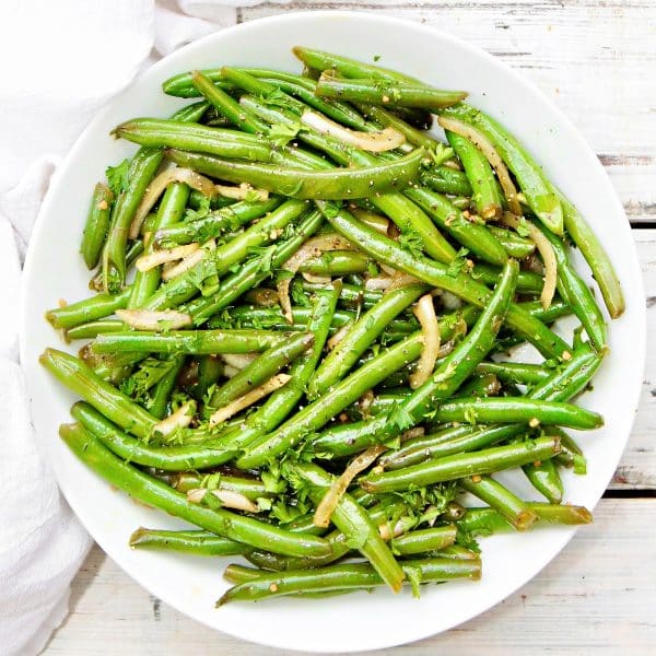 Balsamic Green Bean Salad ~ This Wife Cooks™