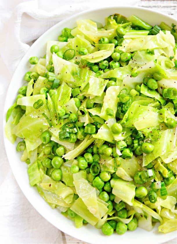 Cabbage and Peas - This Wife Cooks™