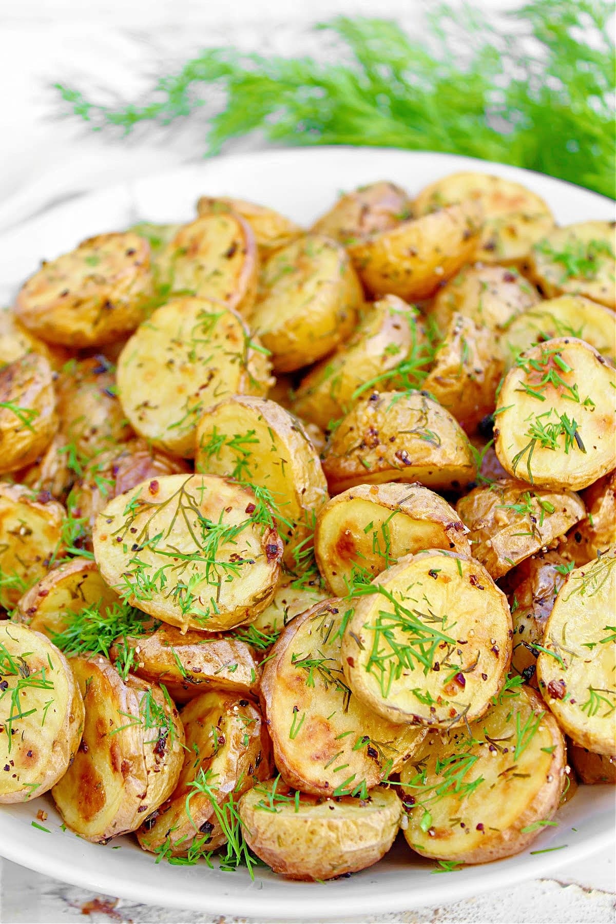 Roasted Dill Potatoes This Wife Cooks