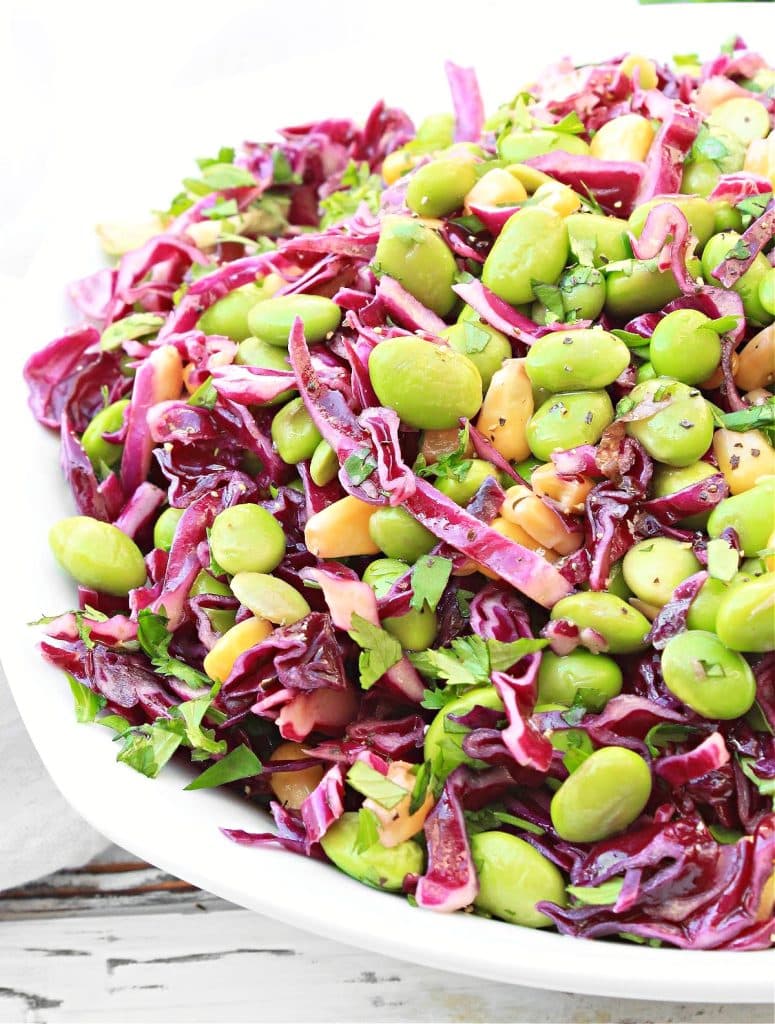 Light and crisp salad packed with vibrant colors and fresh flavor!