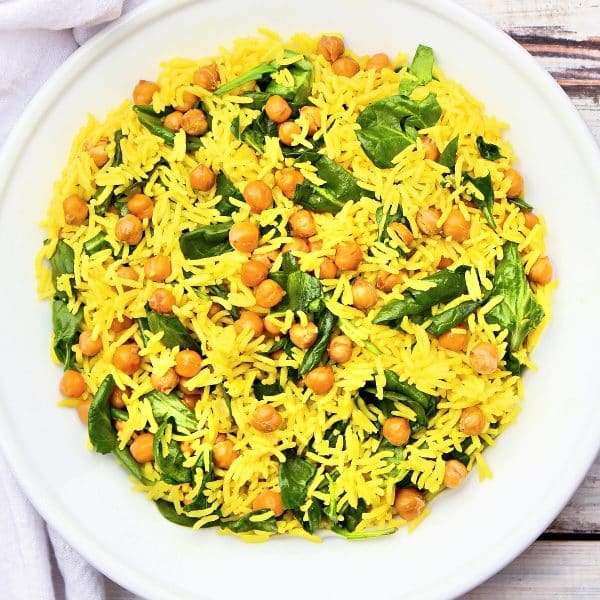 Chickpea Rice Pilaf Vegan Recipe This Wife Cooks™