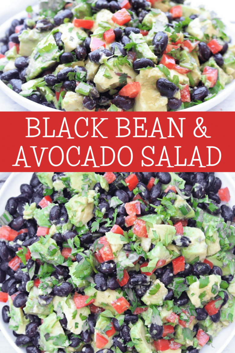 Black Bean Avocado Salad ~ Easy Recipe This Wife Cooks™