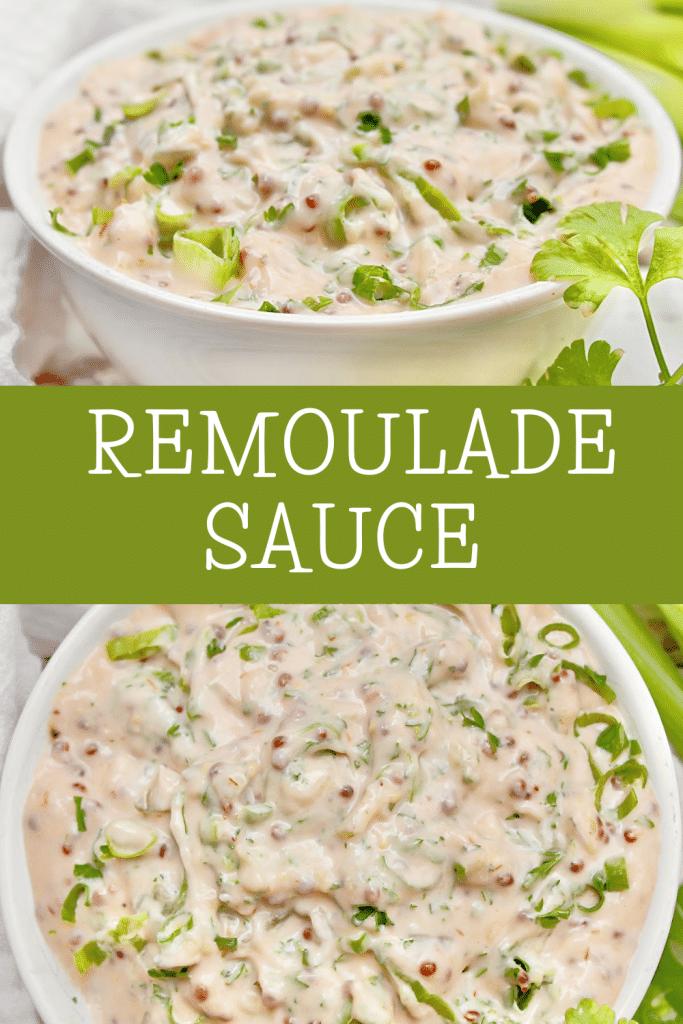 Remoulade Sauce Recipe ~ A rich and creamy, bold and zesty, Creole style sauce packed with Louisiana flavor!