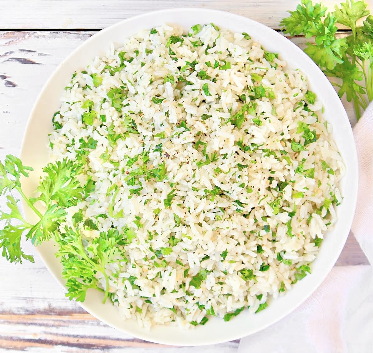 Parsley Rice Easy Recipe This Wife Cooks™