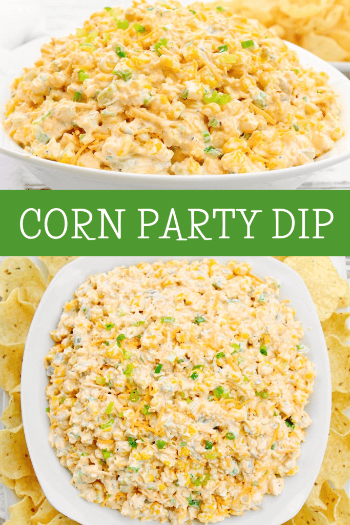 Vegan Corn Party Dip ~ Your guests will love this plant-based version of the 'Crack Corn Dip' that is everywhere this summer!