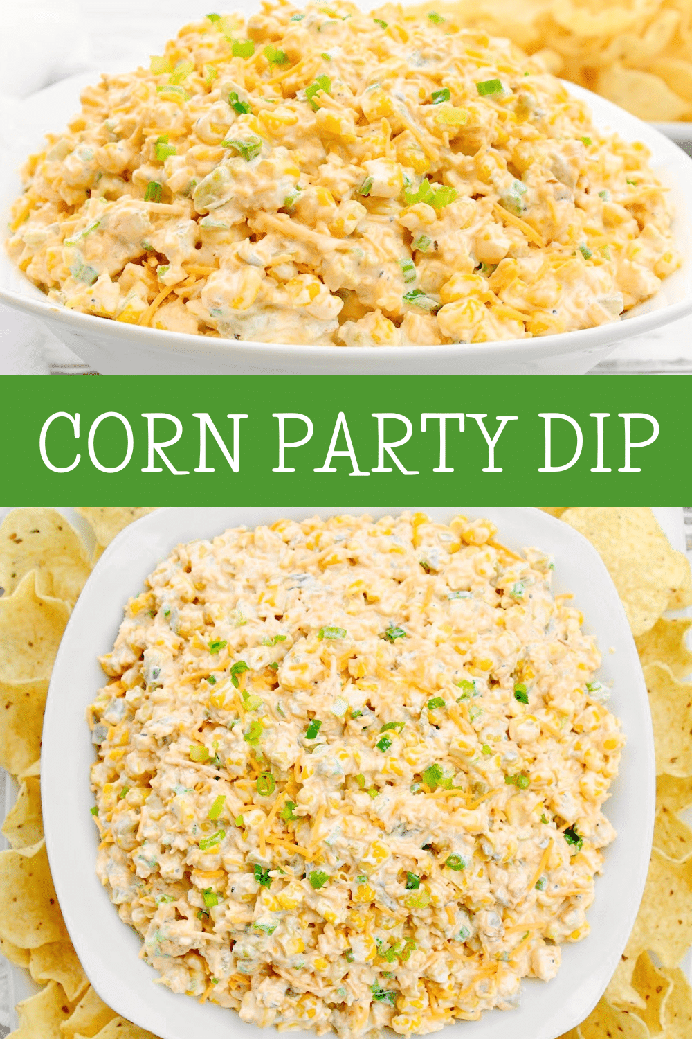 Vegan Corn Party Dip ~ Your guests will love this plant-based version of the 'Crack Corn Dip' that seems to be everywhere this summer! via @thiswifecooks