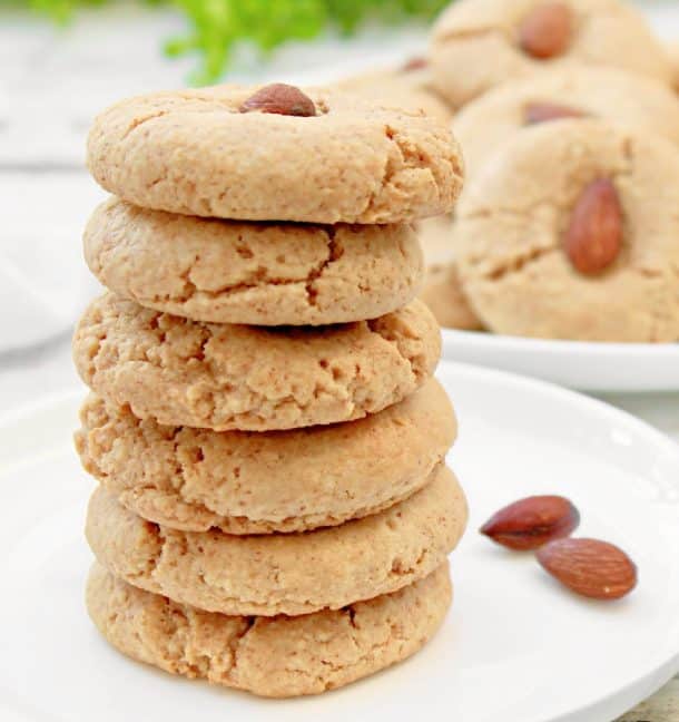 Vegan Almond Cookies ~ Easy Recipe ~ This Wife Cooks™