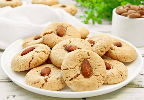 Vegan Almond Cookies ~ Easy Recipe ~ This Wife Cooks™