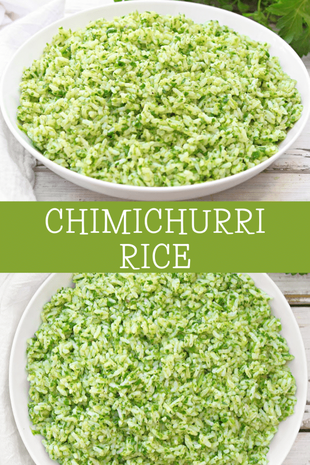 Chimichurri Rice ~ Easy Classic Style Recipe