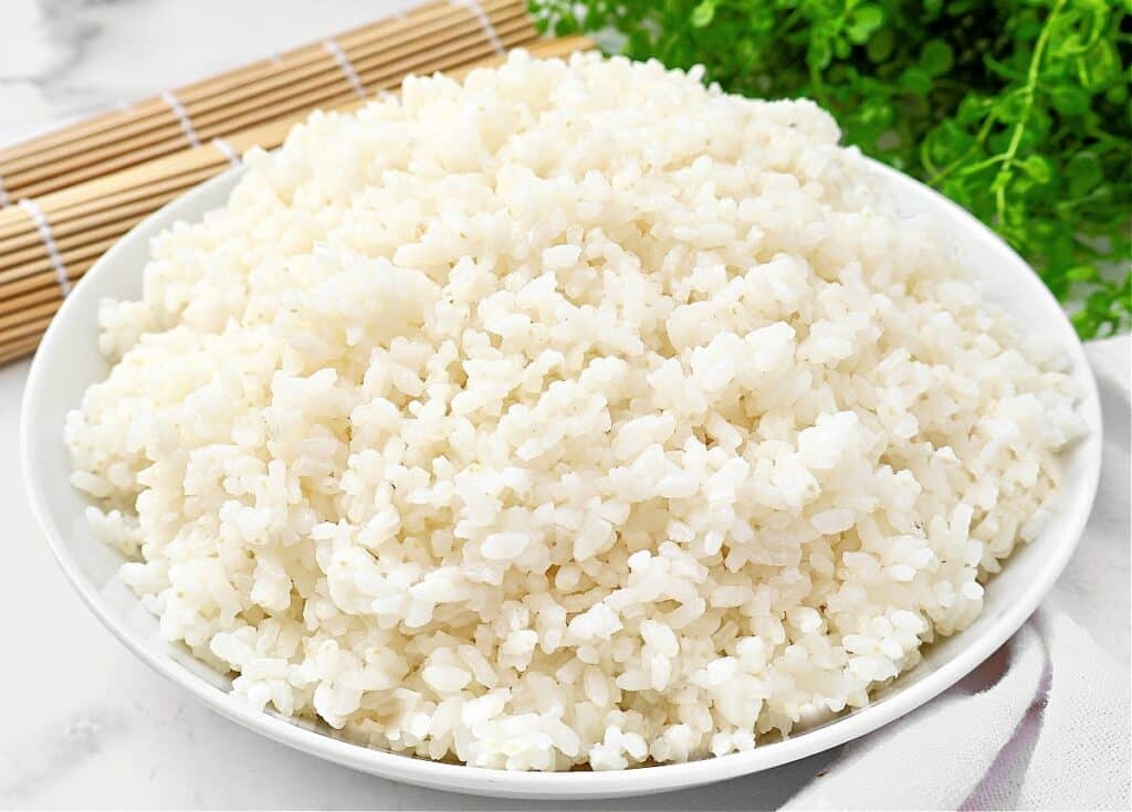 Sushi Rice ~ Restaurant-quality sticky rice is easy to make with simple ingredients. Perfect for homemade sushi!