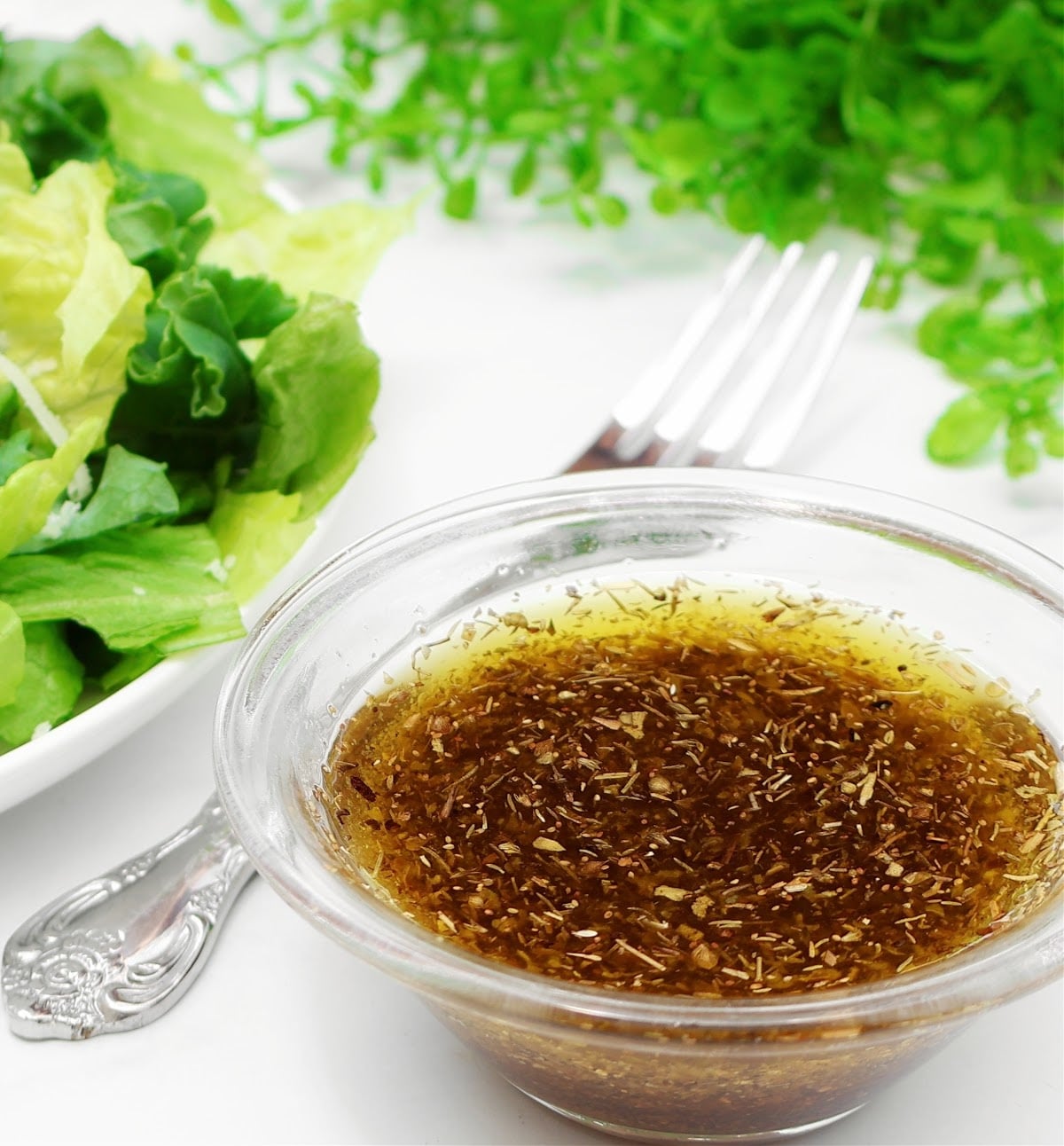 Herb Balsamic Vinaigrette ~ A versatile dressing perfect for drizzling over simple green salads or grilled summer vegetables.