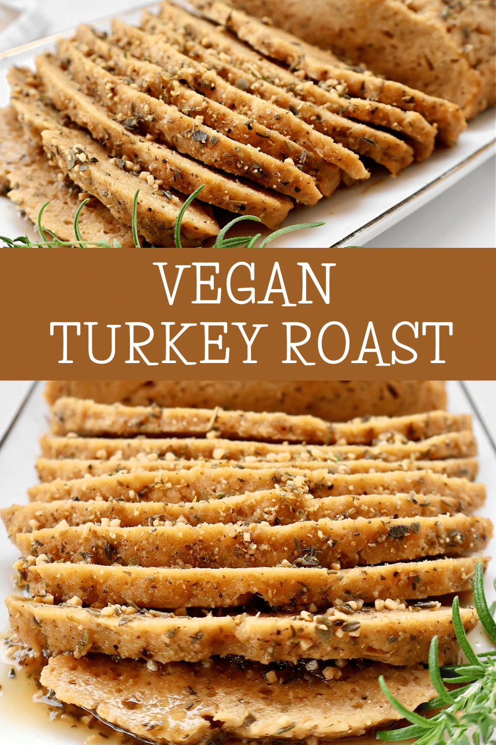 Vegan Turkey Roast ~ Enjoy traditional holiday flavors with this perfectly seasoned and savory plant-based seitan roast. via @thiswifecooks