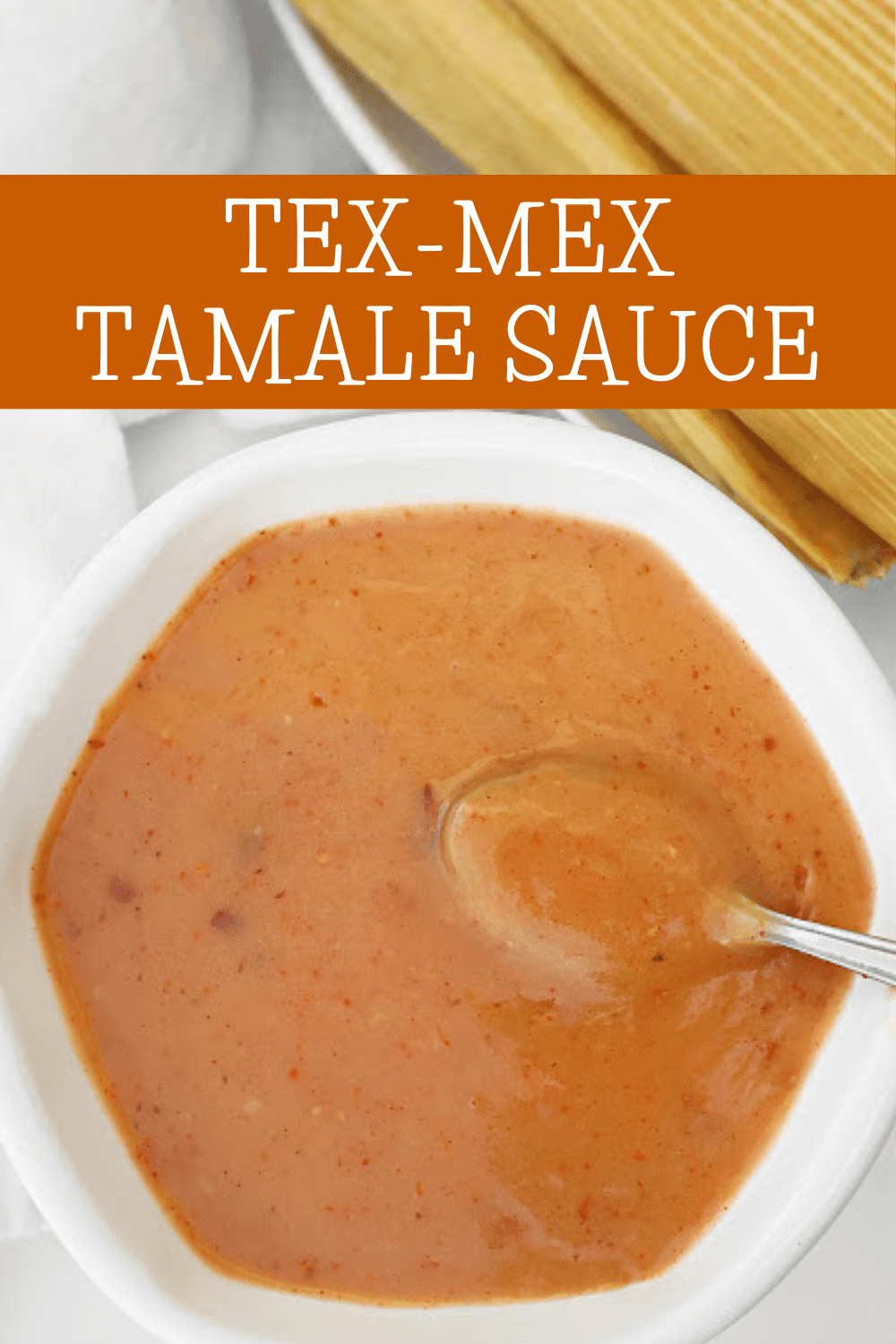 Tamale Sauce ~ Smoky Tex-Mex sauce ready in 15 minutes or less! Yields 2 cups, the perfect amount to generously cover a dozen tamales. via @thiswifecooks