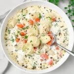 Gnocchi Vegetable Soup ~ Quick and Italian soup with tender gnocchi and fresh veggies. Serve with crusty bread and a simple green salad.