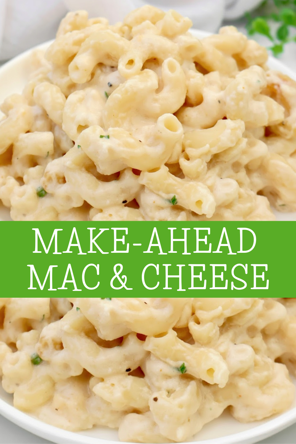 Make-ahead mac and cheese for the holidays! 🧀 Prepare the pasta and sauce up to 2 days ahead, then bake before serving. Full recipe card, step-by-step instructions, and storage tips included. via @thiswifecooks